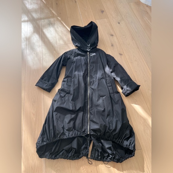 NWOT - Aakasha Hooded Maxi Raincoat Size M - Picture 7 of 16